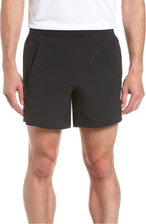 Black lecra jersy short