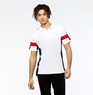 Cut & sew polo