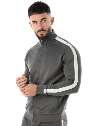 Fited panel track suit