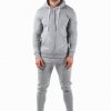 Grey track suit
