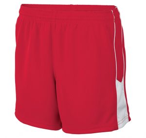 Red panel short