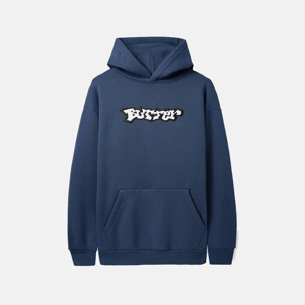 Butter Yard Pullover Hood, denim